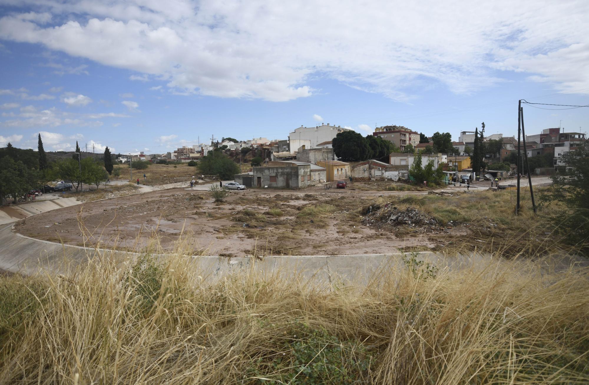 Los estragos del temporal en Javalí Viejo, en imágenes