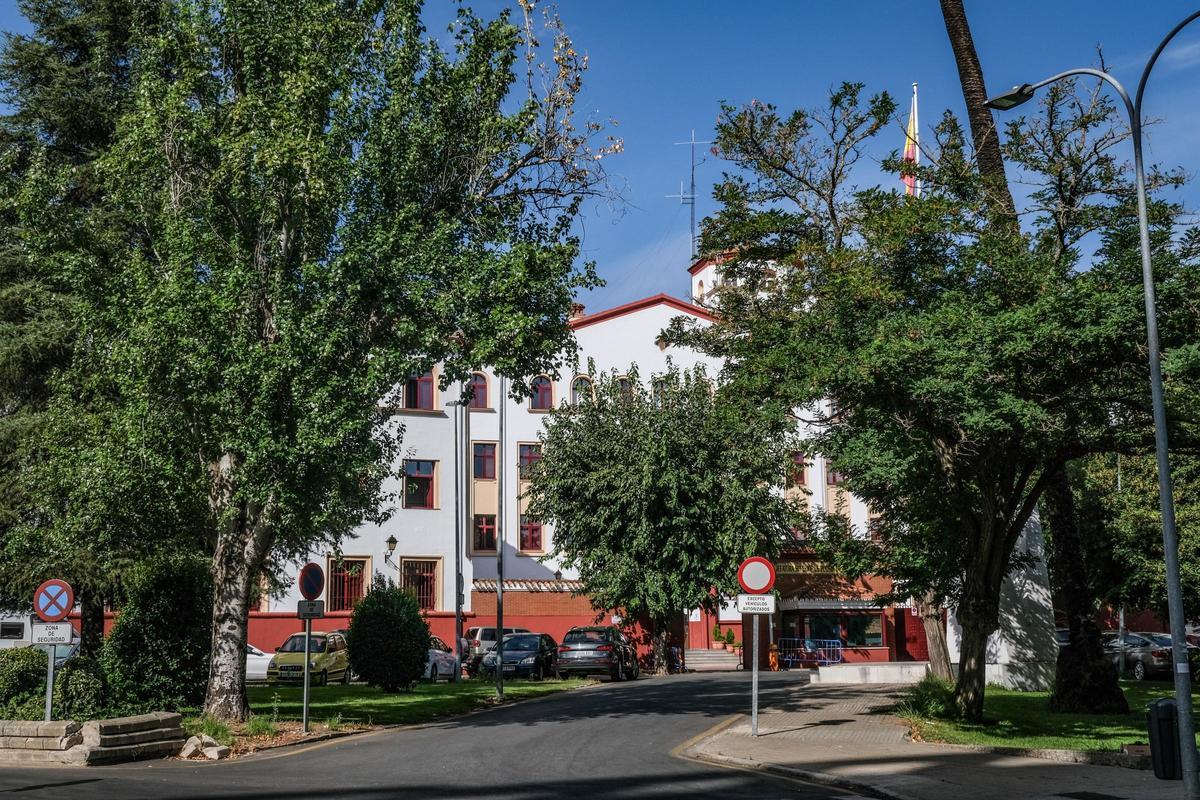 Edificio de la Jefatura Superior de Policía en Badajoz.