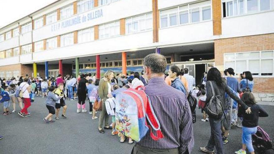 Regreso a las aulas en un centro gallego, en una imagen de archivo.