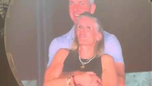 Andy Byron y Kristin Cabot pillados en el concierto de Coldplay