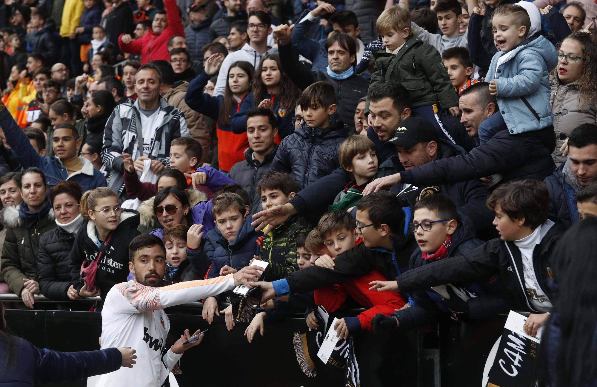 Imágenes, ya históricas, de la grada de Mestalla, que pueden volver pronto