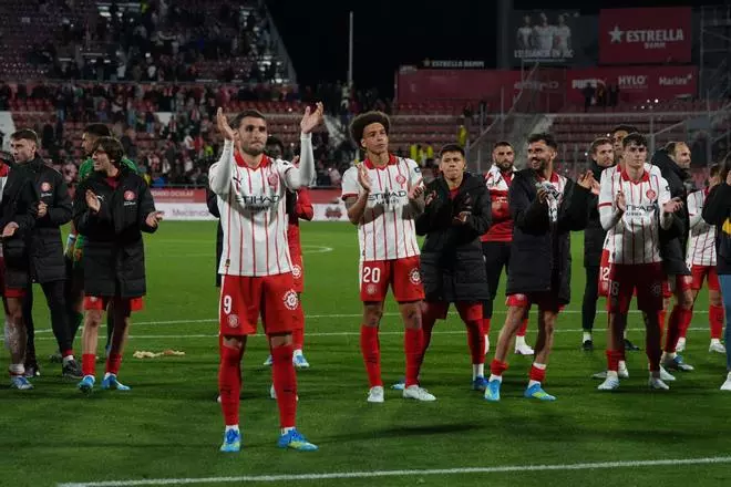Les imatges del partit Girona - Vila-real