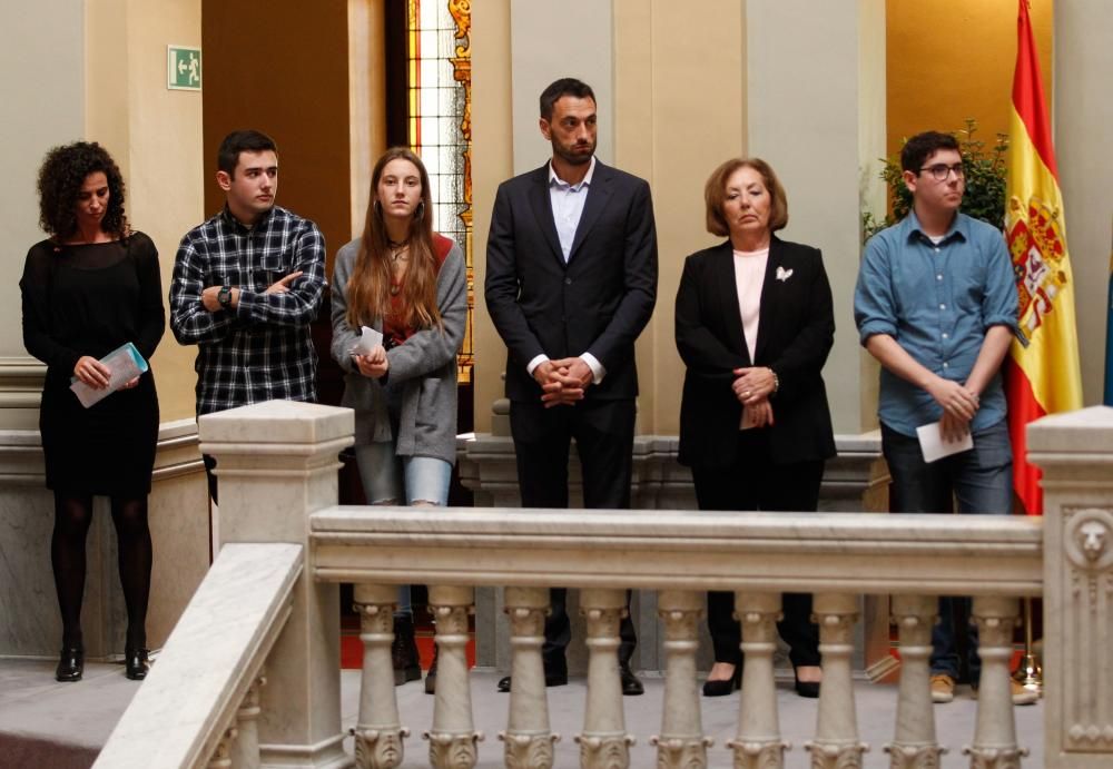 40.º aniversario de la Carta Magna en el Parlamento asturiano