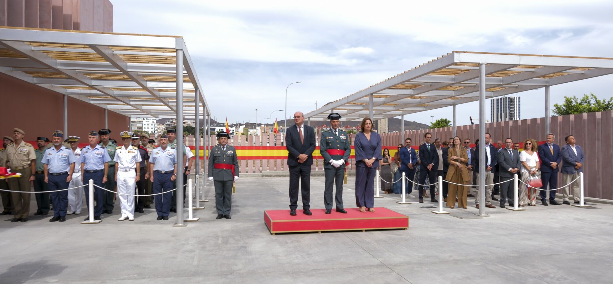 Inauguración de la Comisaría de la Guardia Civil en el Puerto de Las Palmas