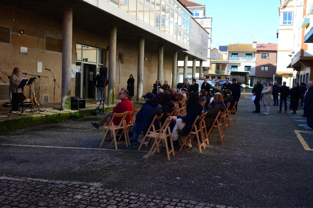 El homenaje en imágenes