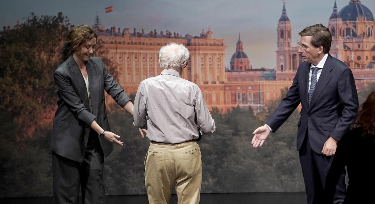 Presentación de la película de Woody Allen, que rodará en Madrid, con los actores Alexi Wasser y Peter Vives.
