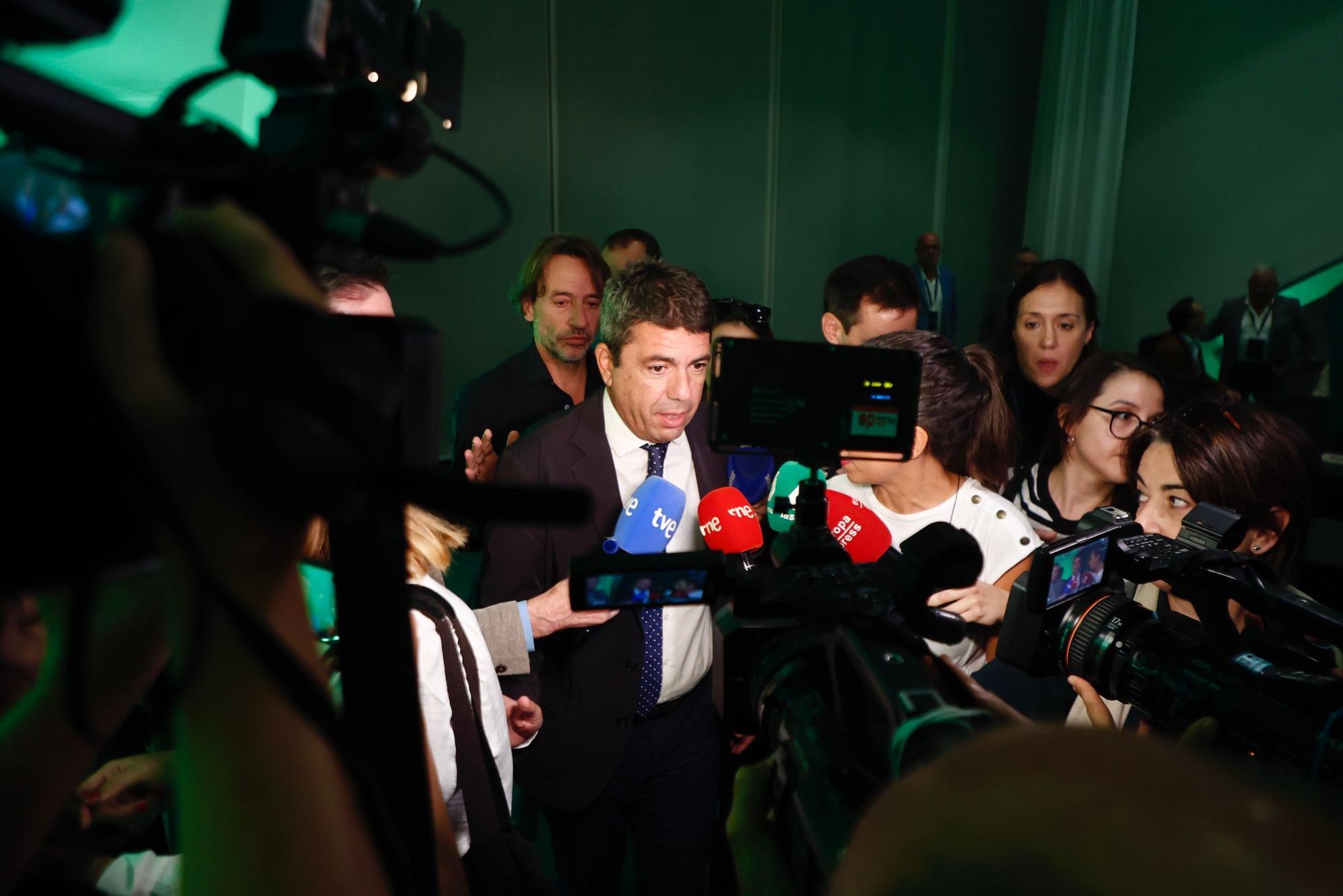 Primer acto de Carlos Mazón tras el funeral de Estado y los abucheos de las víctimas