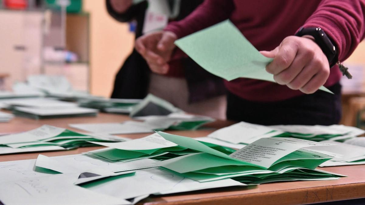 Imagen de archivo de las últimas elecciones andaluzas.