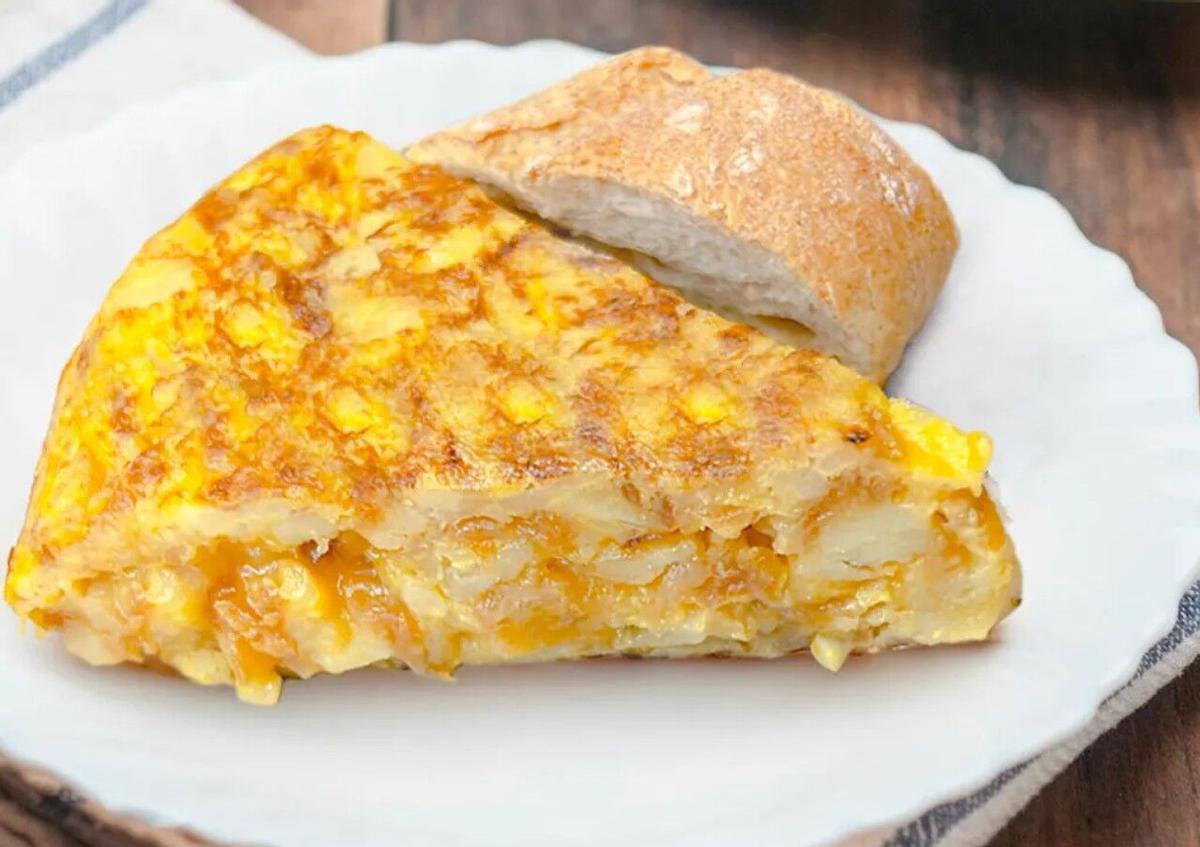 La tortilla de la Panadería Rozas.