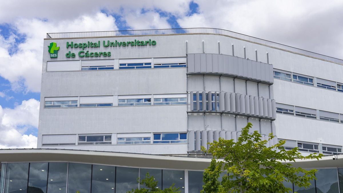 Hospital Universitario de Cáceres.