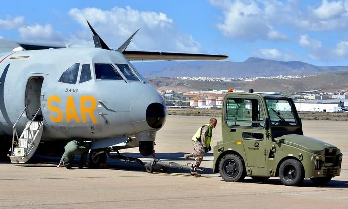 06/03/2019 BASE AEREA DE GANDO, TELDE. Acto de despedida del personal de 11º Contingente del Destacamento Grappa. (SAR). SANTI BLANCO