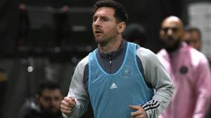 ¡Alarma Messi! El argentino estuvo ausuente en la primera parte del entreno del Inter Miami