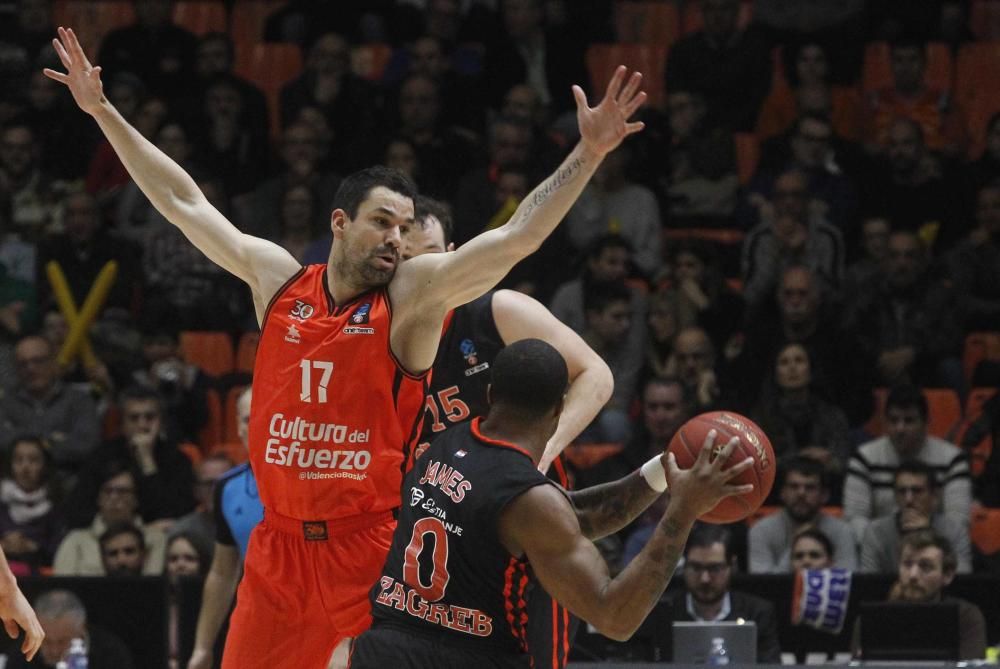 Valencia Basket - Cedevita Zagreb, en imágenes