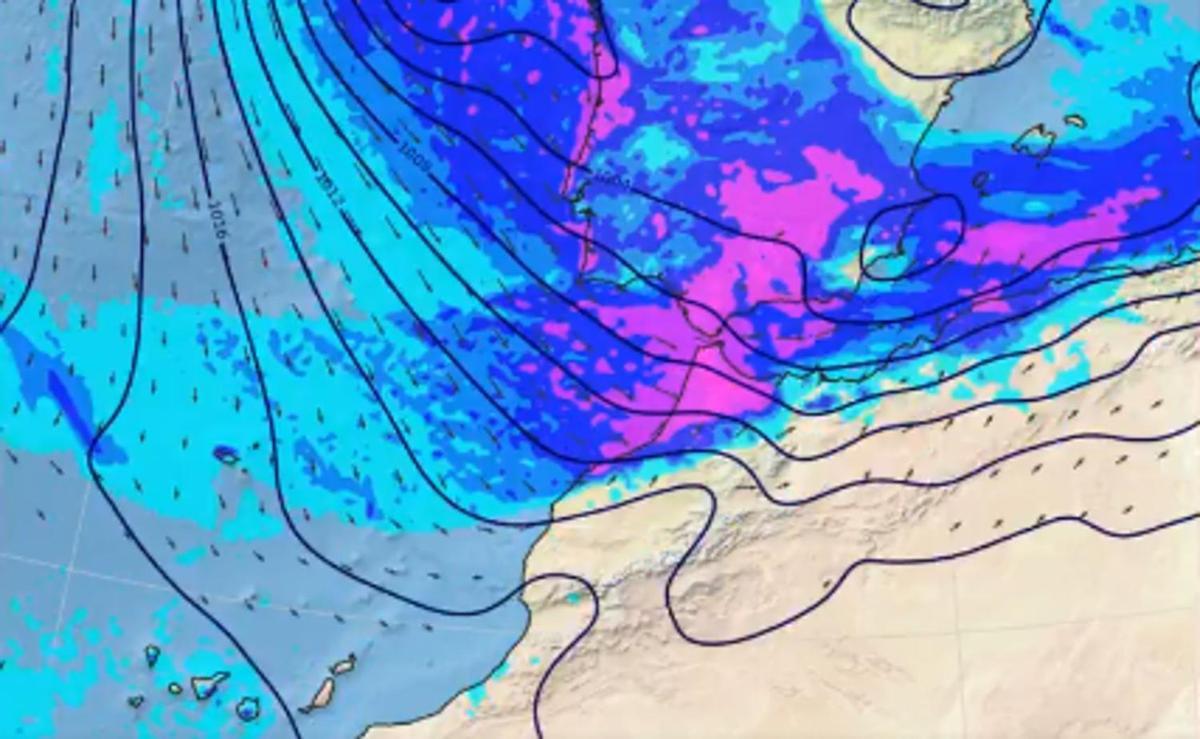 Predicción de la Aemet para el 24 de diciembre de 2025 en Canarias y la Península