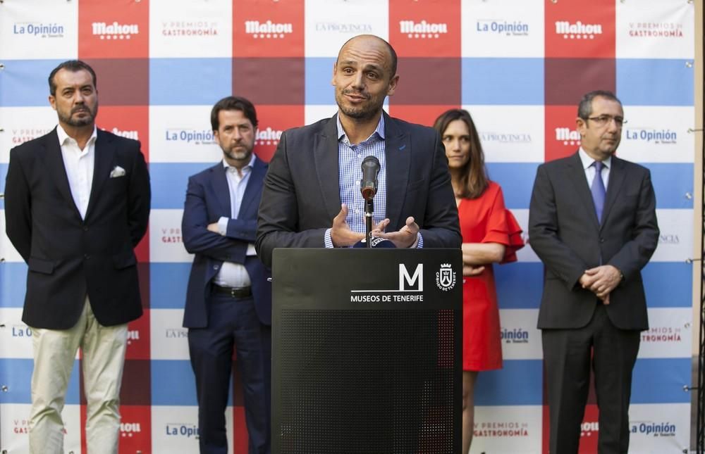 Presentación de los nominados a los Premios Mahou-LaProvincia-La Opinión de Tenerife de Gastronomía