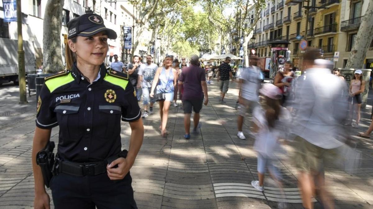 La agente de la Guardia Urbana Ana fue testigo del atentado de las Ramblas del 17A.