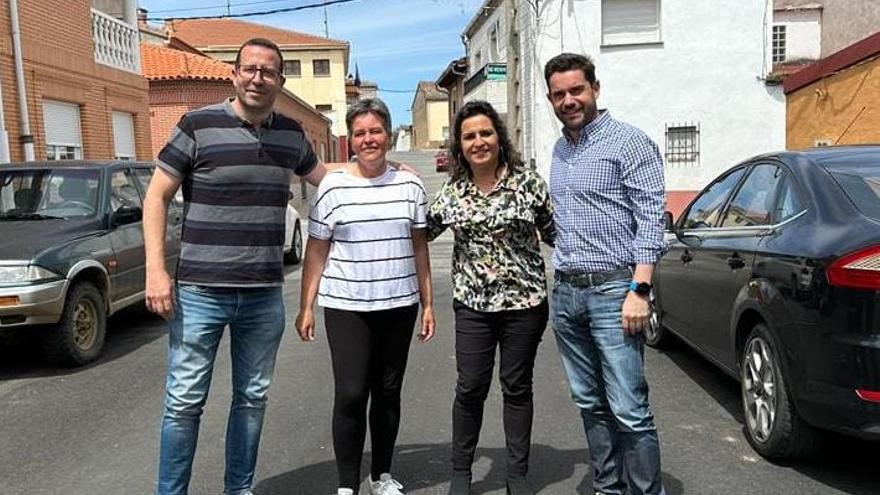 María Jesús Clavero, candidata del PSOE en Cañizal
