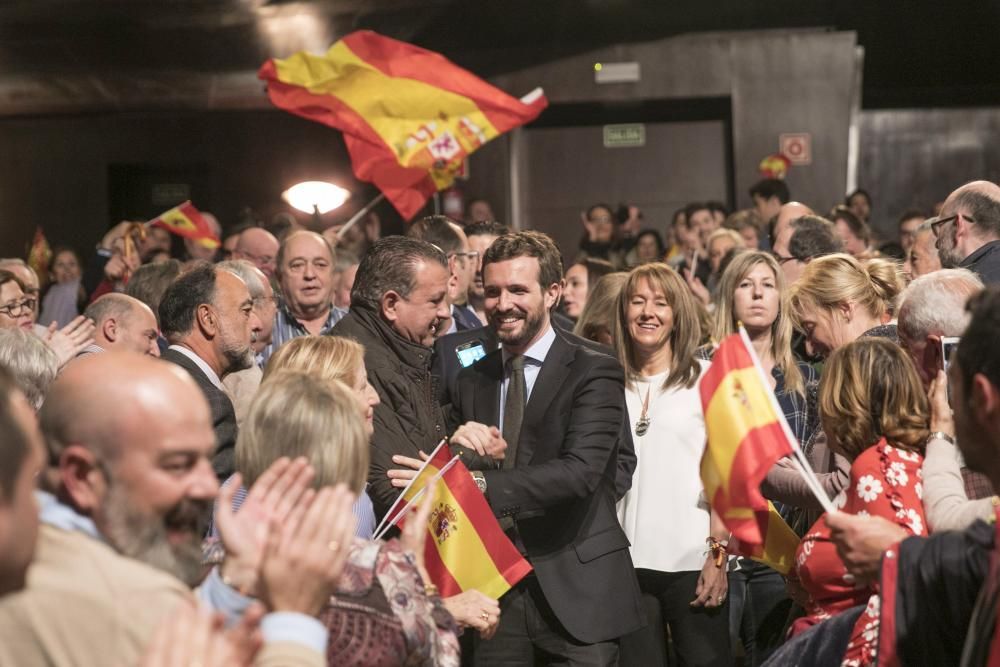 Mitin de Pablo Casado en Oviedo