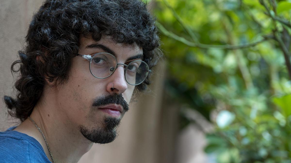 El escritor Diego Garrido, autor de la novela 'Libro de los días de Stanislaus Joyce'.