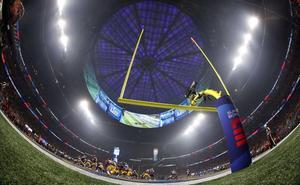 Una vista general durante la Super Bowl entre los Angeles Rams y los New England Patriots en el Mercedes-Benz Stadium de Atlanta, Georgia.