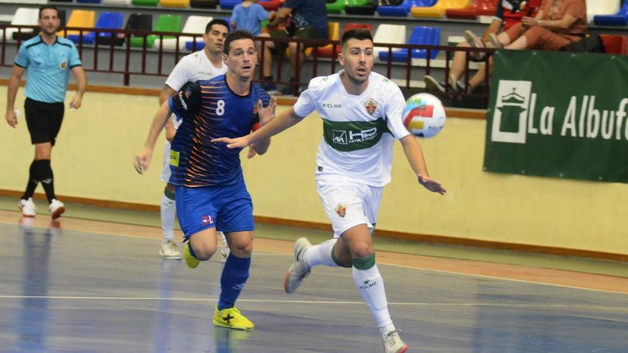 Imagen de un partido del Elche Axa Hita Port