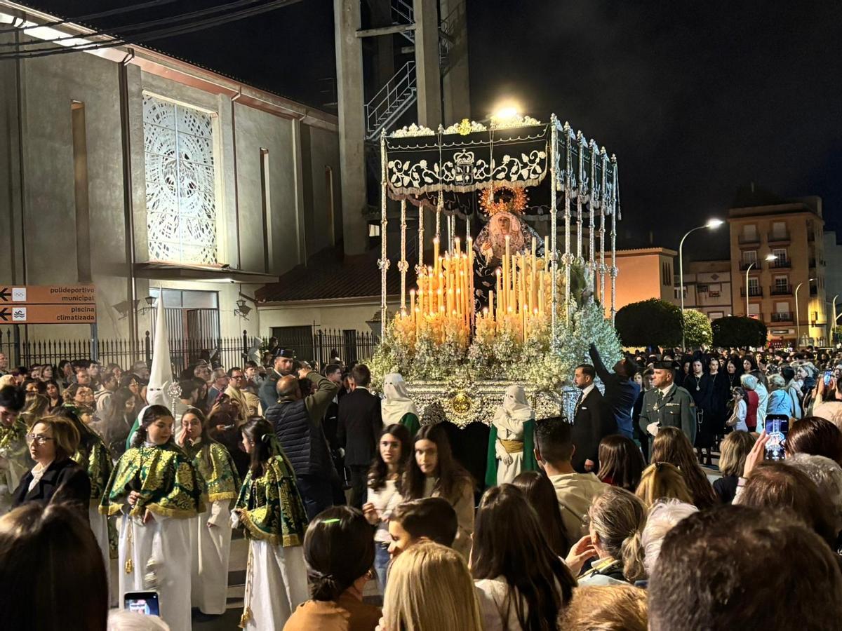 El paso de María Santísima de la Esperanza