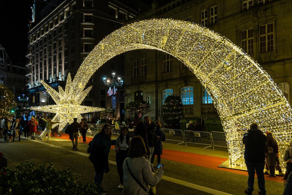 Cada año Vigo renueva su propuesta con nuevos e innovadores motivos en sus luces