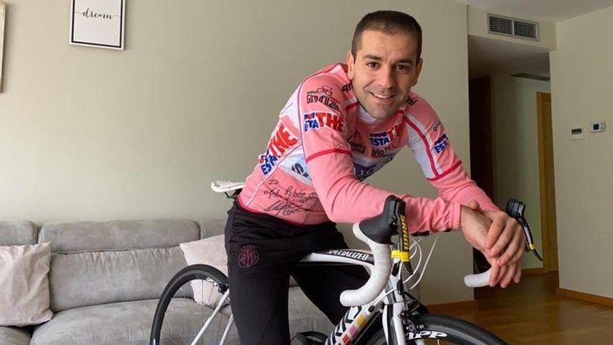 Coronavirus: Rubén Peña se sube a la bici de Contador por una buena causa