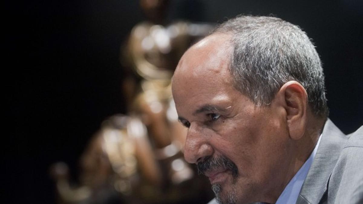 Mohamed Abdelaziz, secretario general del Frente Polisario