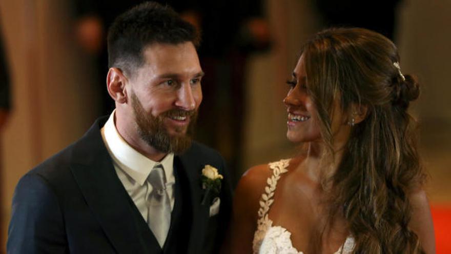 Messi y Antonella se dan el sí quiero en Argentina