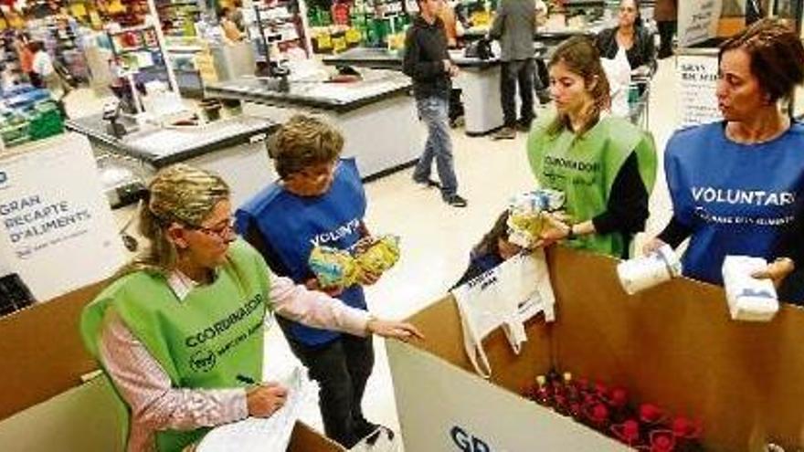 El Banc dels Aliments arrenca amb força cap a les 500 tones