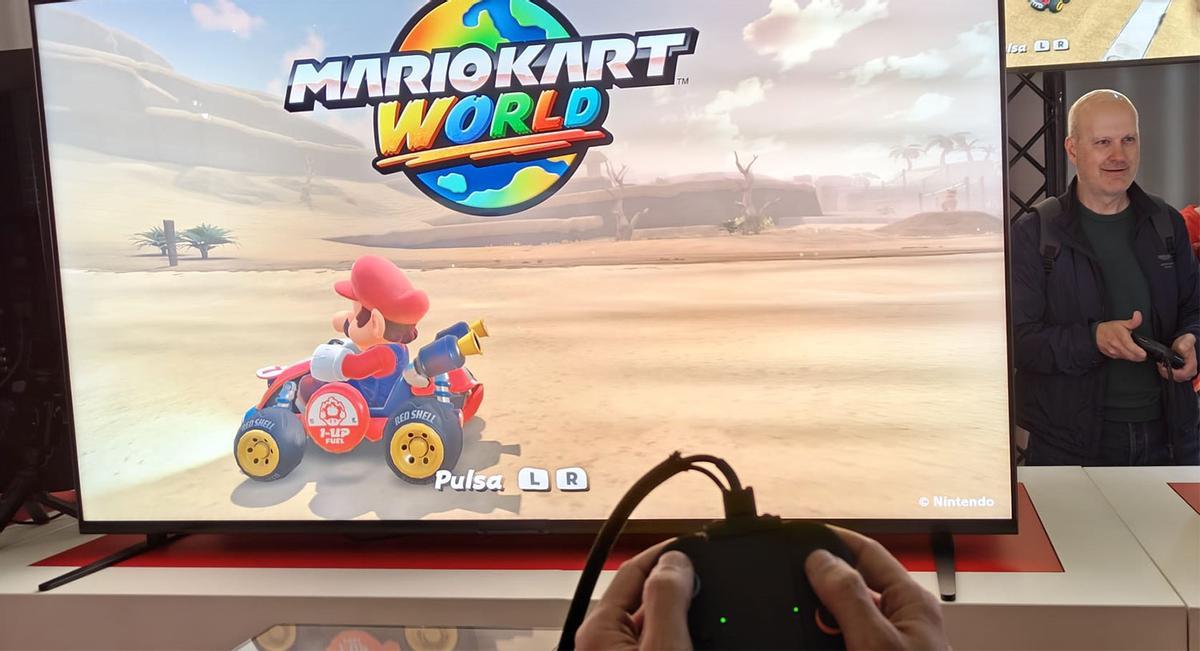 Mario Kart World en la Nintendo Switch 2.