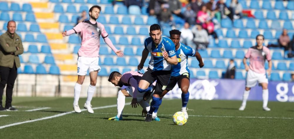 El Hércules desperdicia la ocasión y no pasa del empate ante el AE Prat