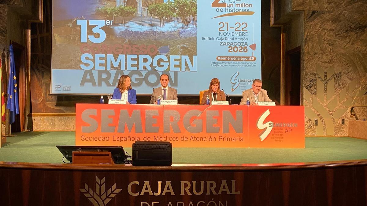 El XIII Congreso de SEMERGEN Aragón ha reunido en Zaragoza a cerca de 300 profesionales de la medicina de familia.