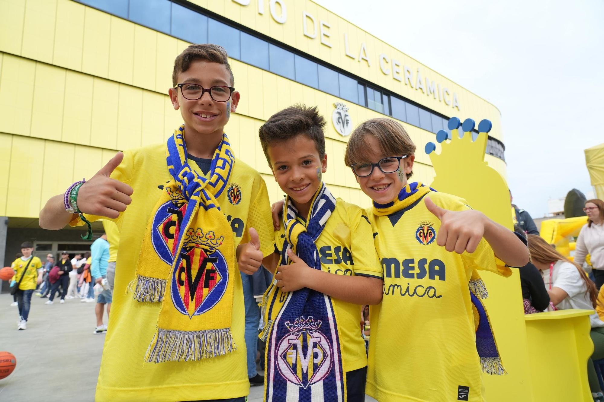 Galería | Gran ambiente en la previa del Villarreal-Rayo Vallecano