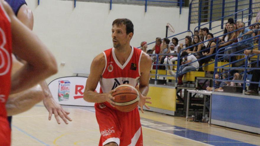 Jordi Trias en un partit de l&#039;ICL Manresa