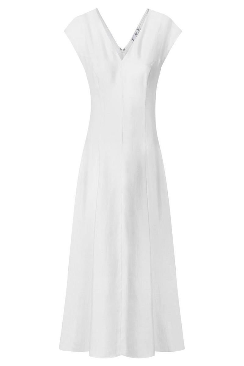 Vestido blanco de Mango Committed PV19