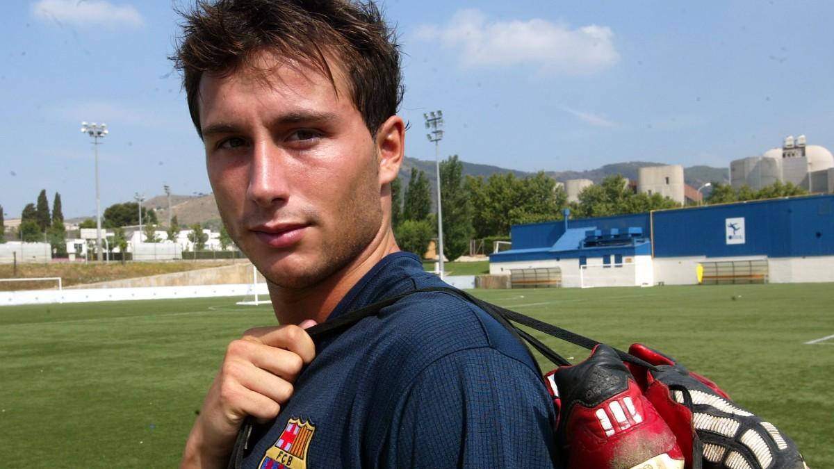 Manel Expósito jugó dos años con el Barça B