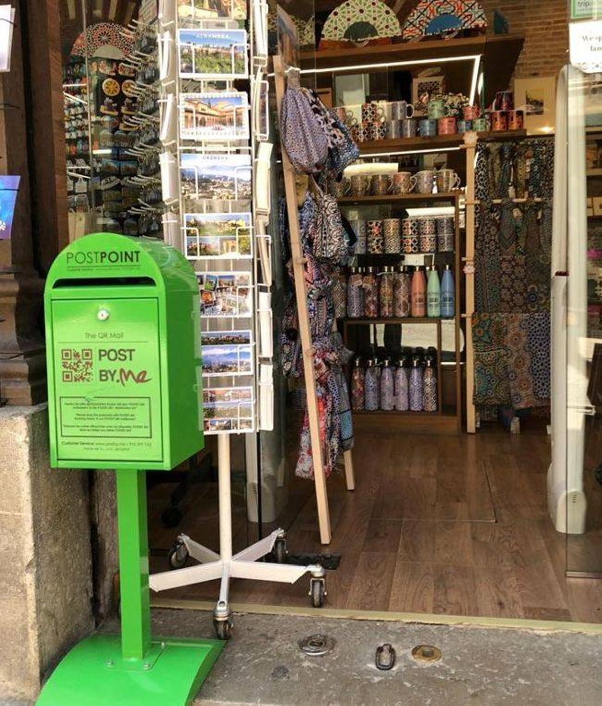 Einer der Briefkästen von Post By Me.