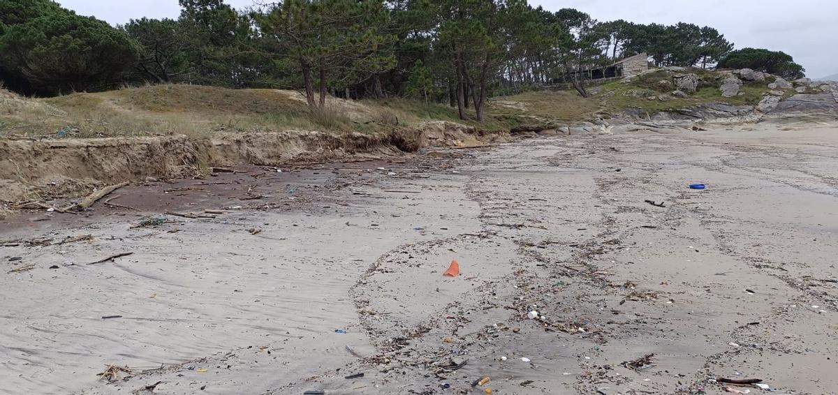 Estado de las dunas y los plásticos.  | FDV
