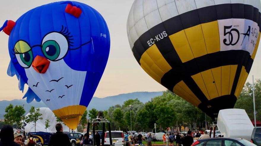 La calor fa avançar l&#039;hora de sortida dels globus de l&#039;European Balloon Festival d&#039;Igualada