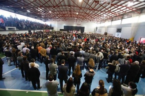 Los Reyes presiden el funeral por las víctimas de Bullas del accidente de Cieza