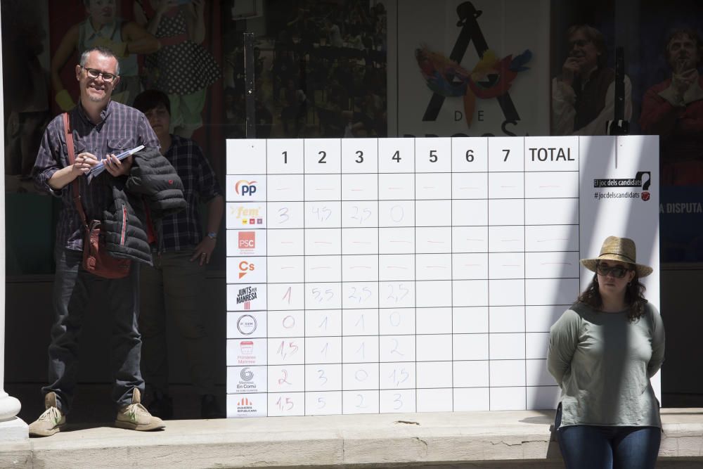 El Joc dels candidats a l'alcaldia de Manresa