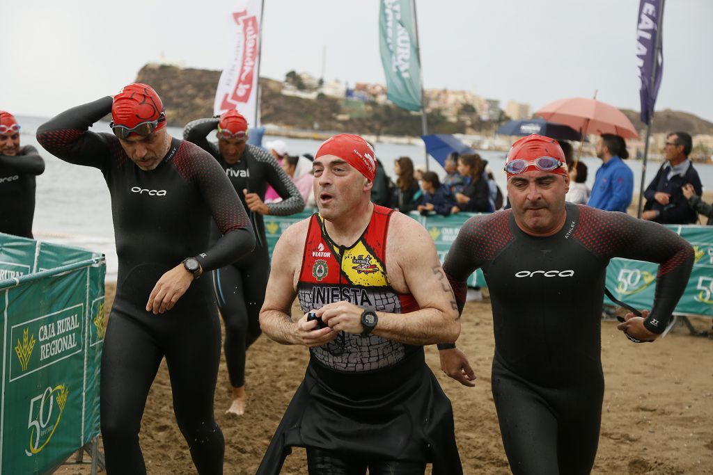 Salida del triatlón de Fuente Álamo