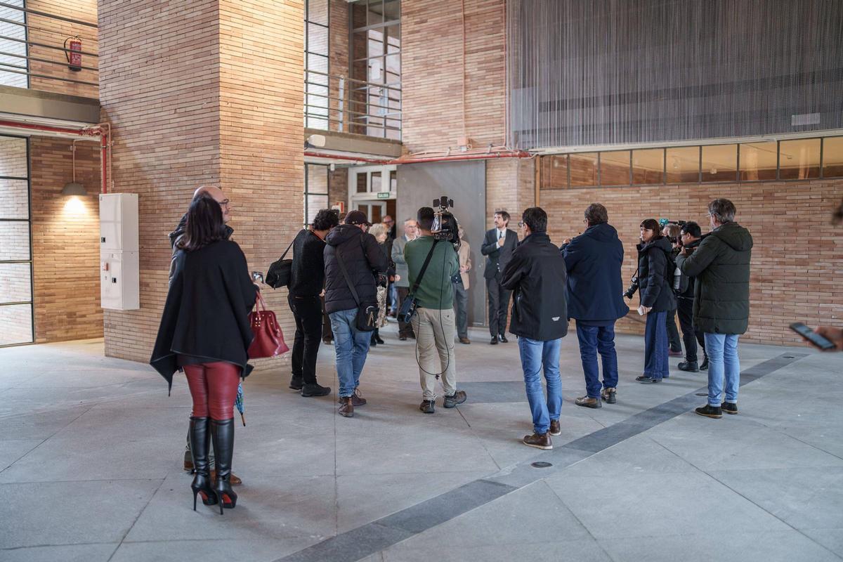 Inauguración de la obras de ampliación del Museo Nacional de Arte Romano de Mérida
