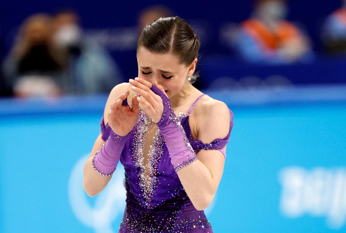 La patinadora rusa Kamila Valíeva.