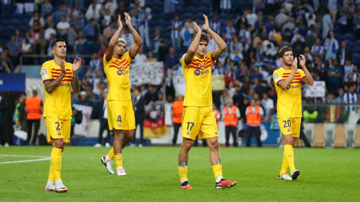 Ronald Araujo agradece el apoyo de la afición en Do Dragao