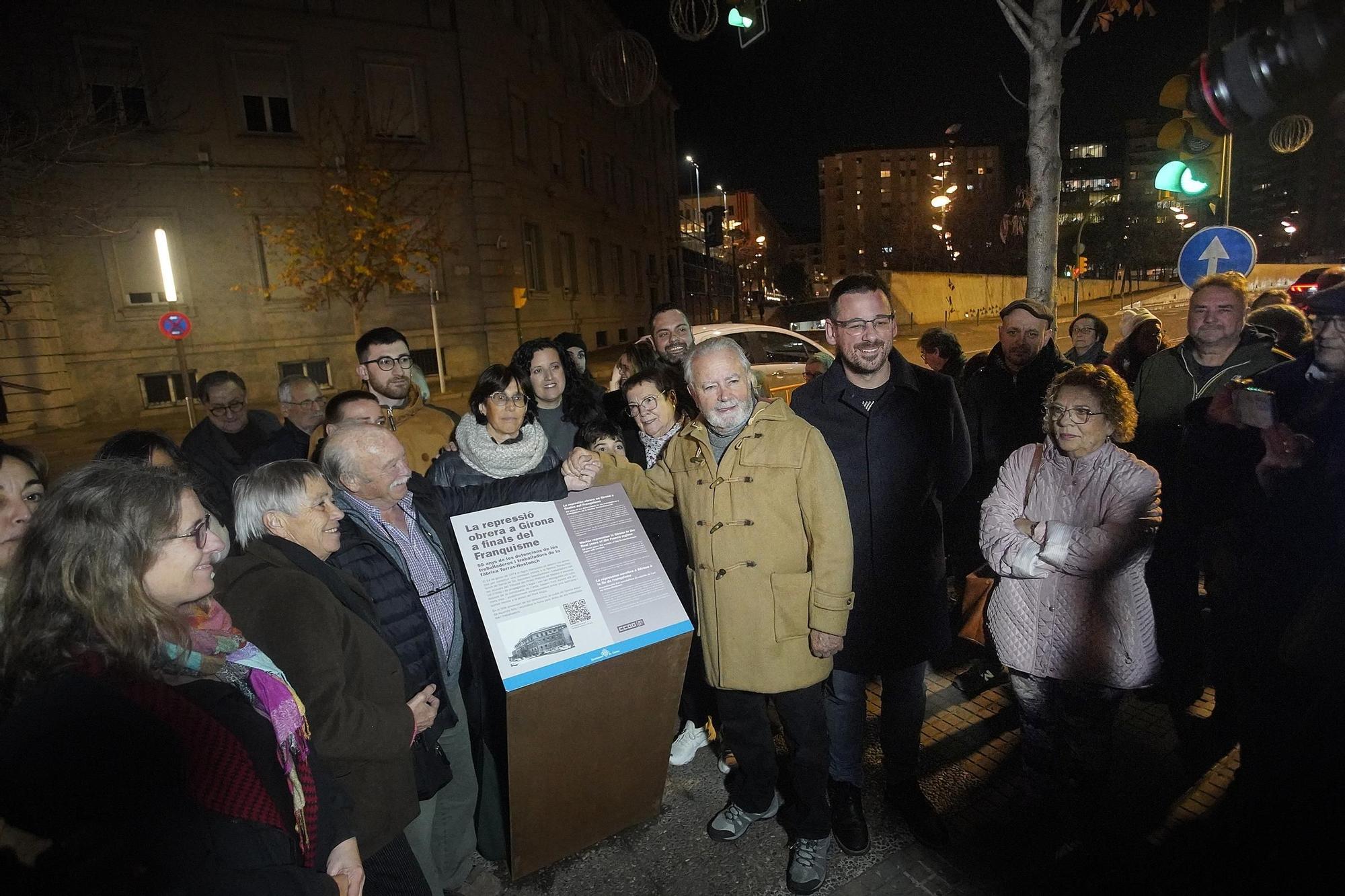 Girona homenatge els detinguts de la Torras-Hostench fa 50 anys