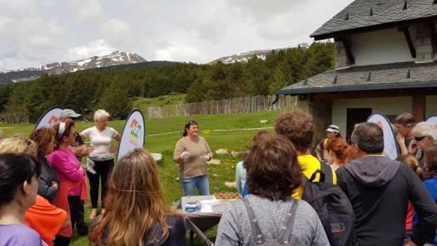 Una de les sortides de la tercera edició del Cerdanya Happy Walking