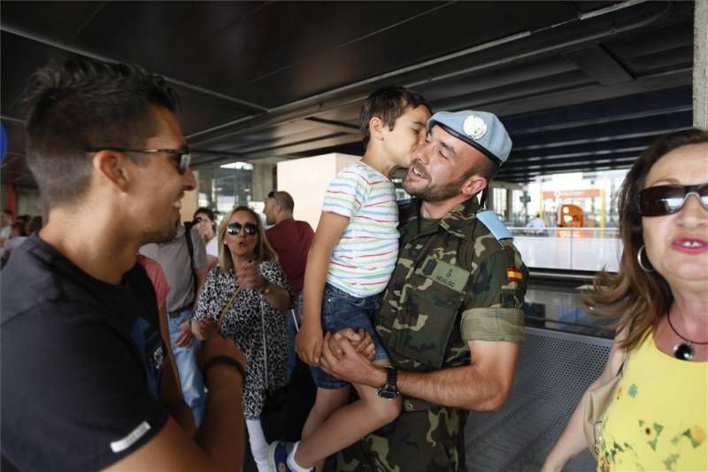 Llegan a Córdoba los primeros militares procedentes de Líbano